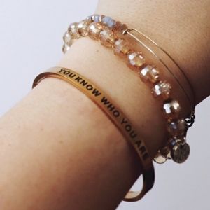Lillian & Co. You Know Who You Are Bracelet